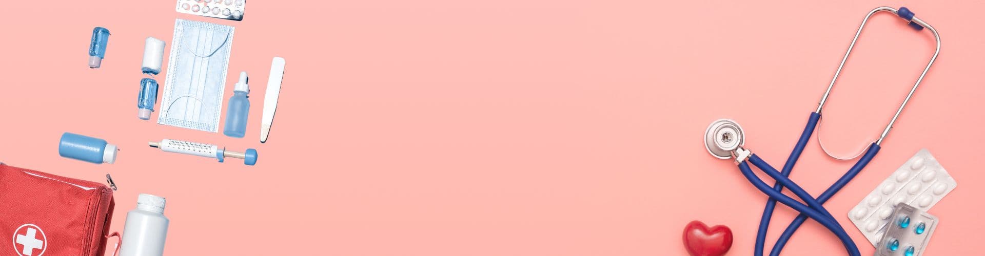 Health products banner